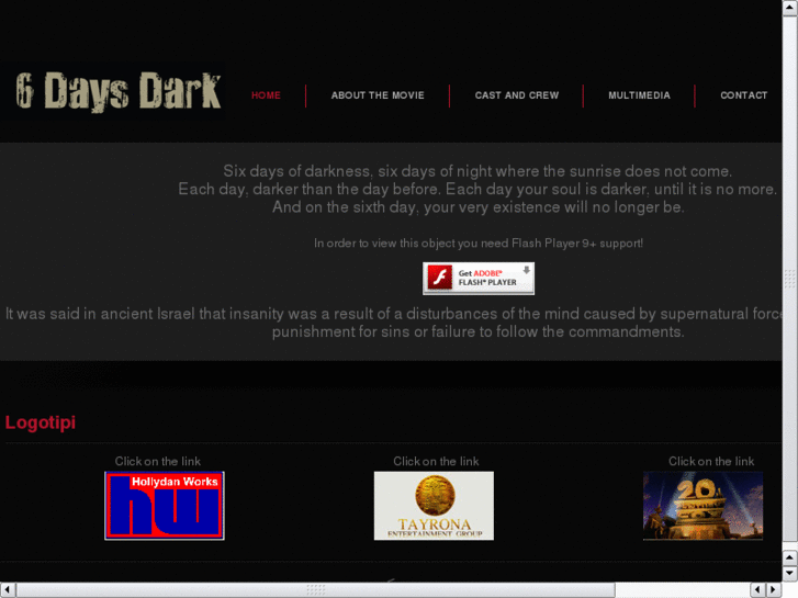 www.6daysdarkmovie.com