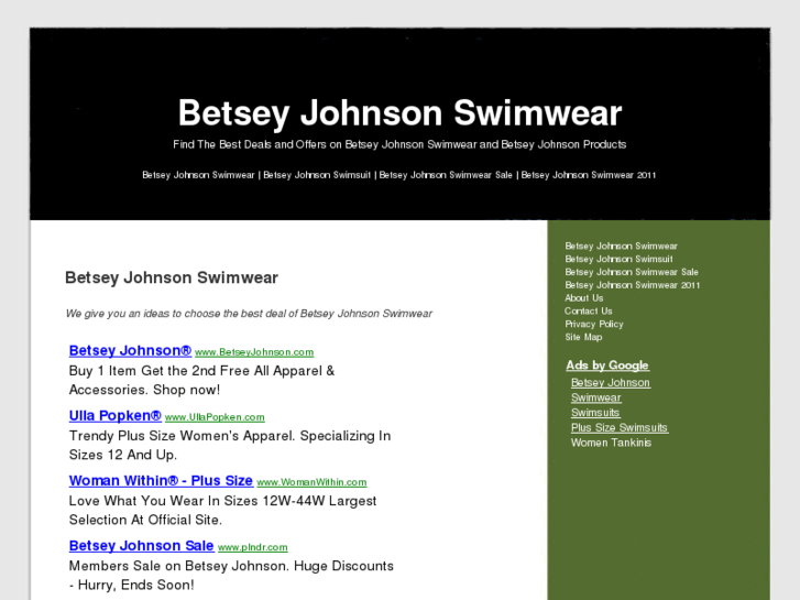 www.betseyjohnsonswimwear.net