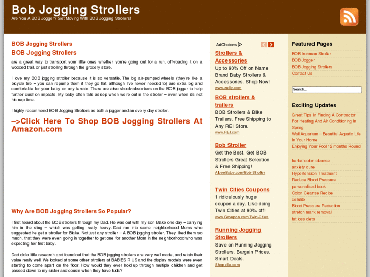 www.bobjoggingstrollers.net