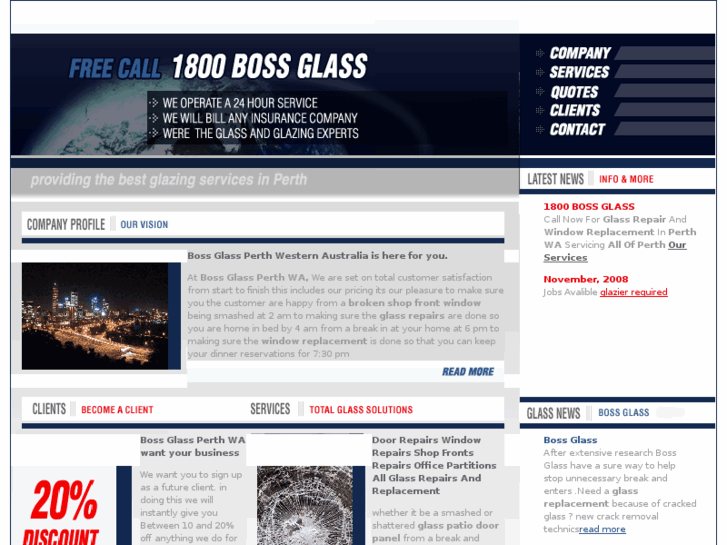 www.bossglass.com.au