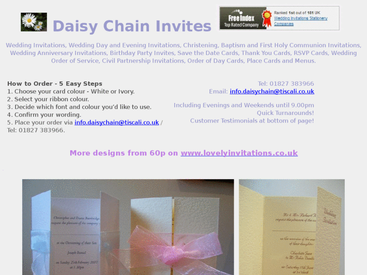 www.daisychaininvites.co.uk