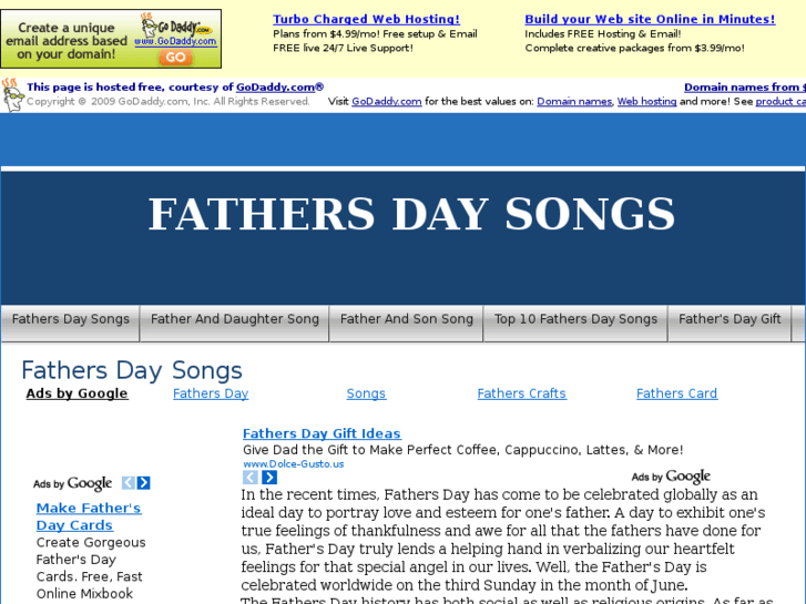 www.fathersdaysongs.com