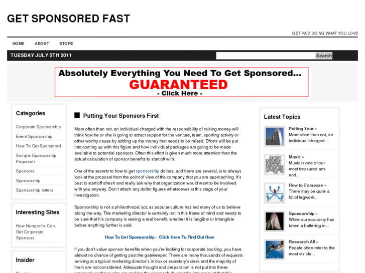 www.getsponsoredfast.com