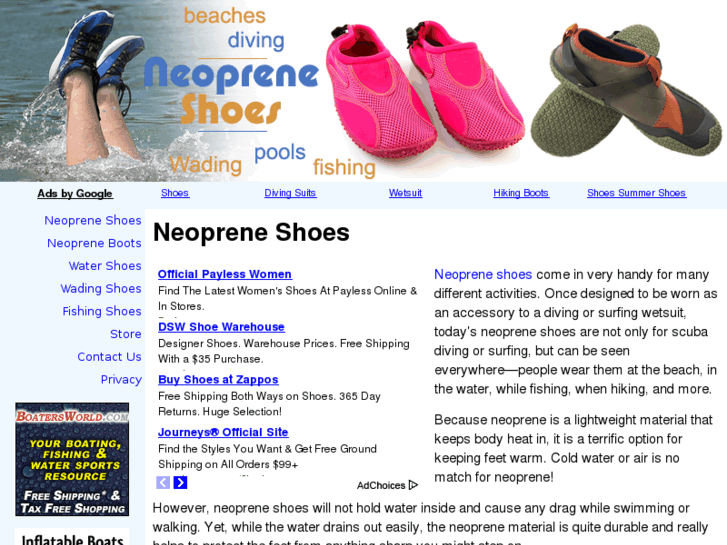 www.neopreneshoes.com