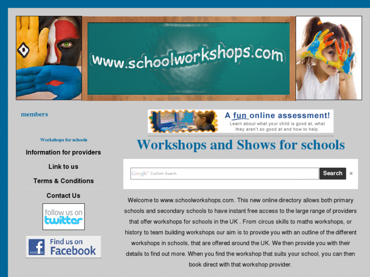 www.schoolworkshops.com