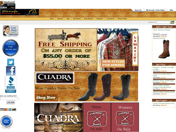 www.silveradowesternwear.com