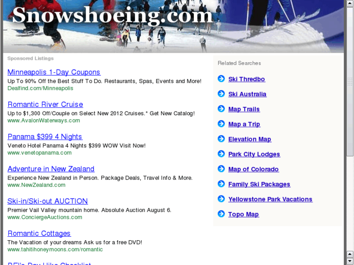 www.snowshoeing.com