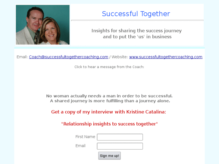 www.successfultogethercoaching.info