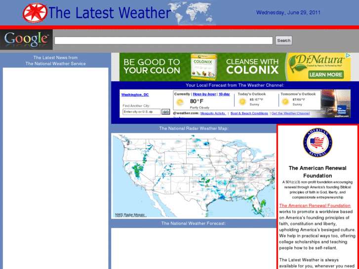 www.thelatestweather.org