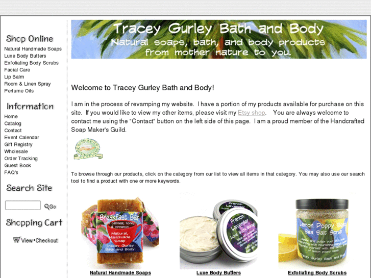 www.traceygurleybathandbody.com