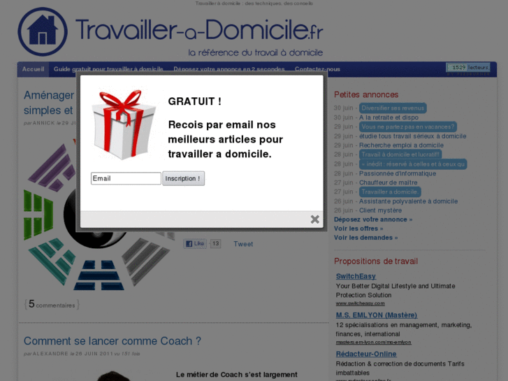 www.travailler-a-domicile.fr