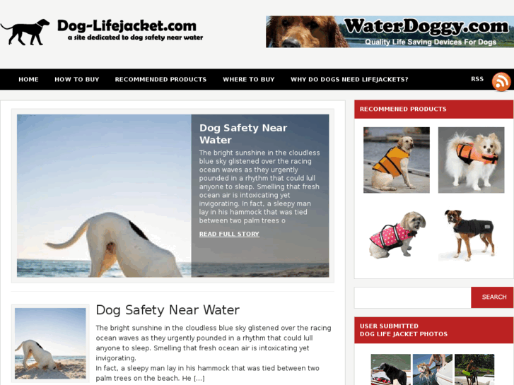 www.dog-lifejacket.com