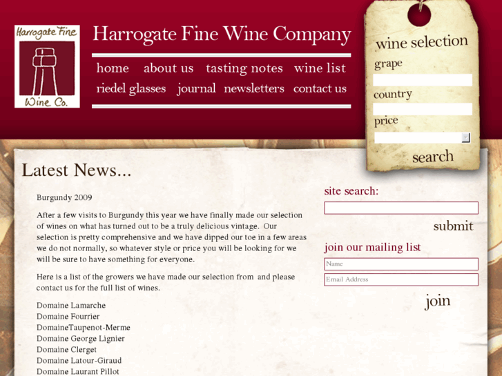 www.harrogatefinewinecompany.com