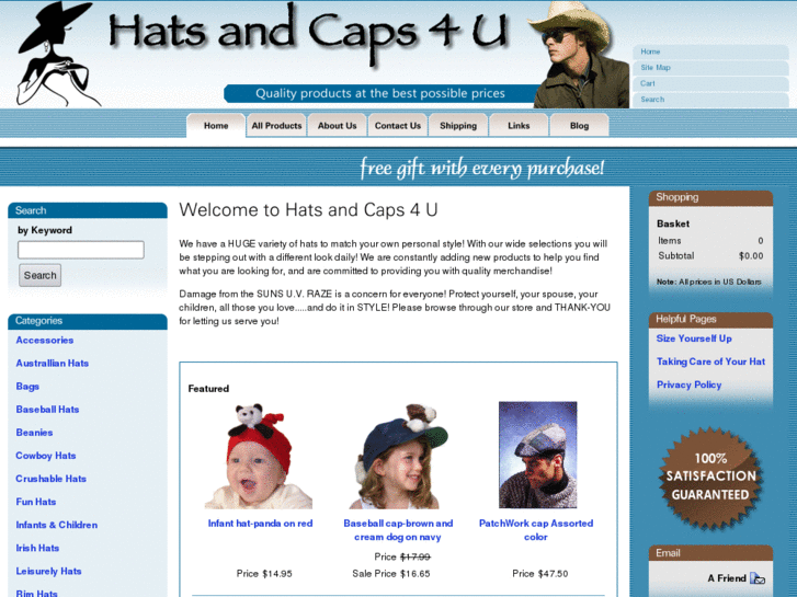 www.hats-and-caps4u.com