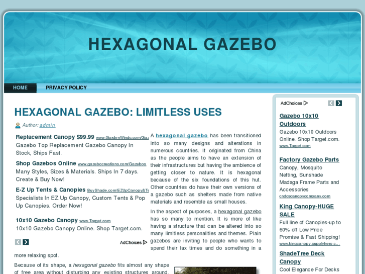 www.hexagonalgazebo.org