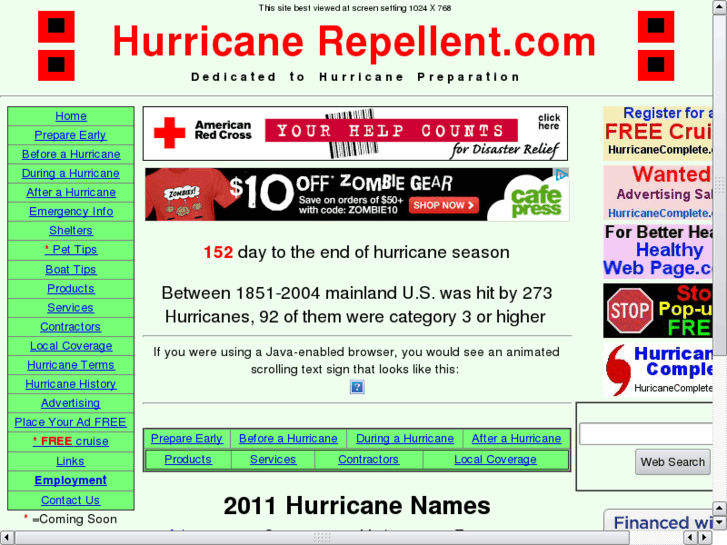 www.hurricane-repellant.com