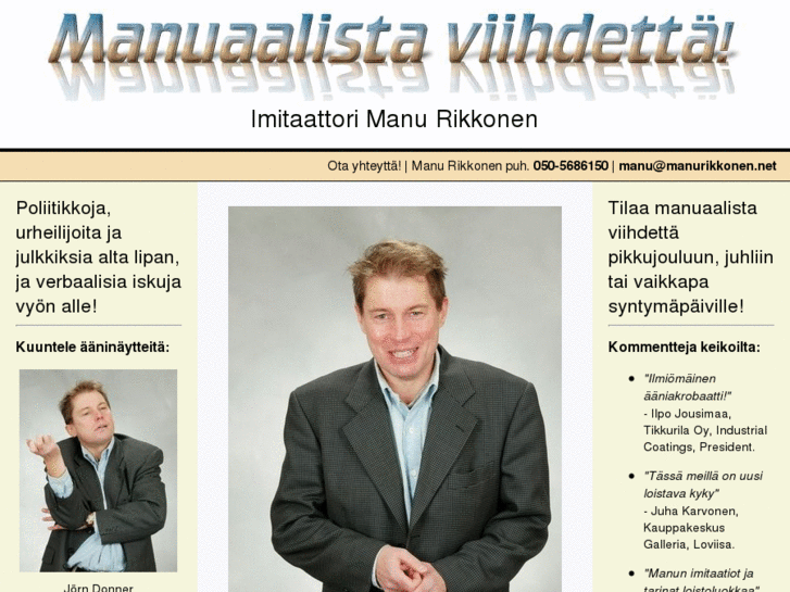 www.manurikkonen.net