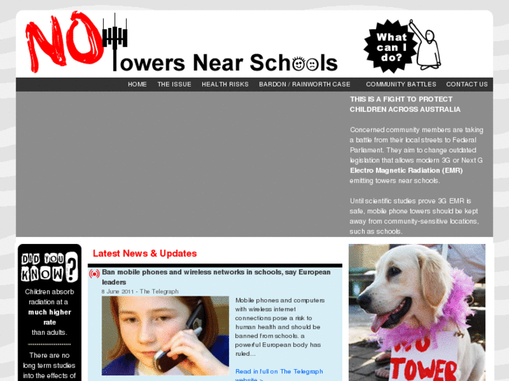 www.notowersnearschools.com