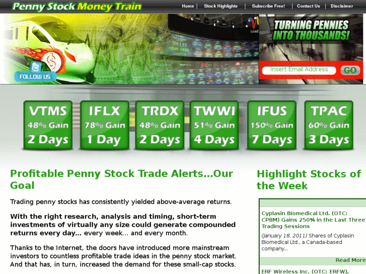 www.pennystockmoneytrain.com