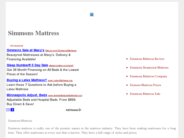 www.simmons-mattress.org