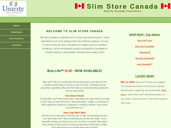 www.slimstorecanada.com