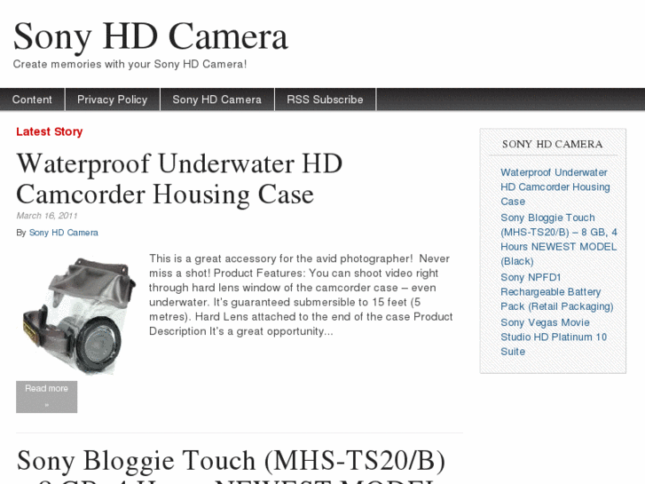 www.sonyhdcamera.net