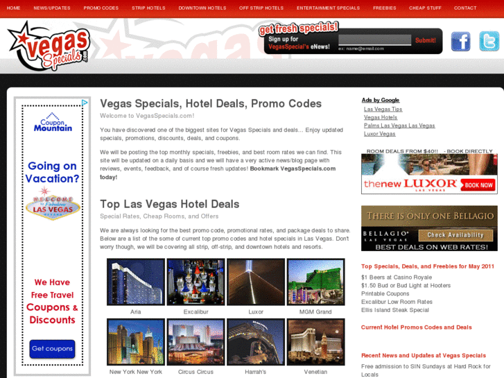 www.vegasspecials.com