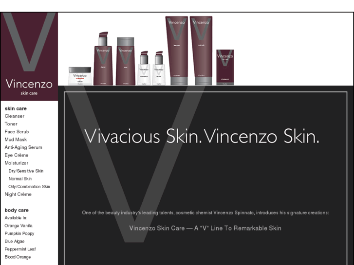 www.vincenzoskincare.com