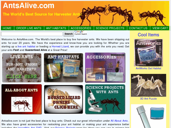 www.antsalive.com