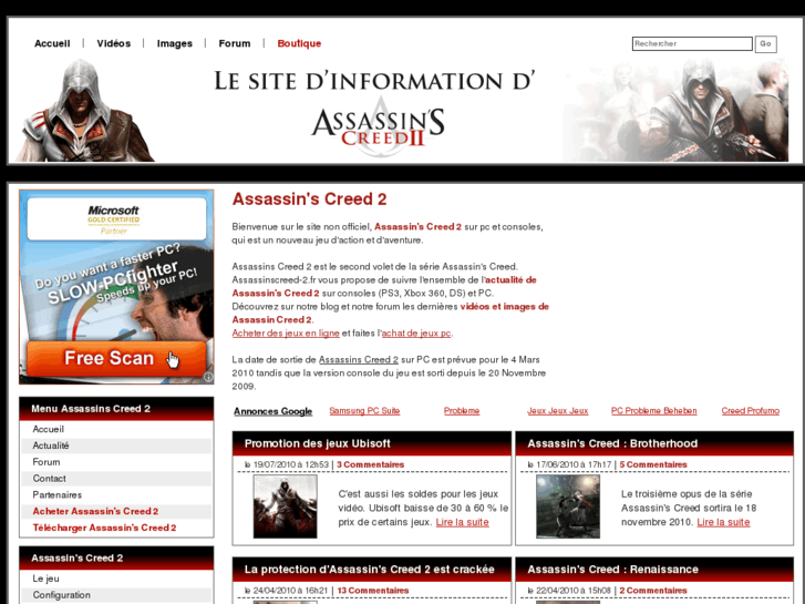 www.assassinscreed-2.fr