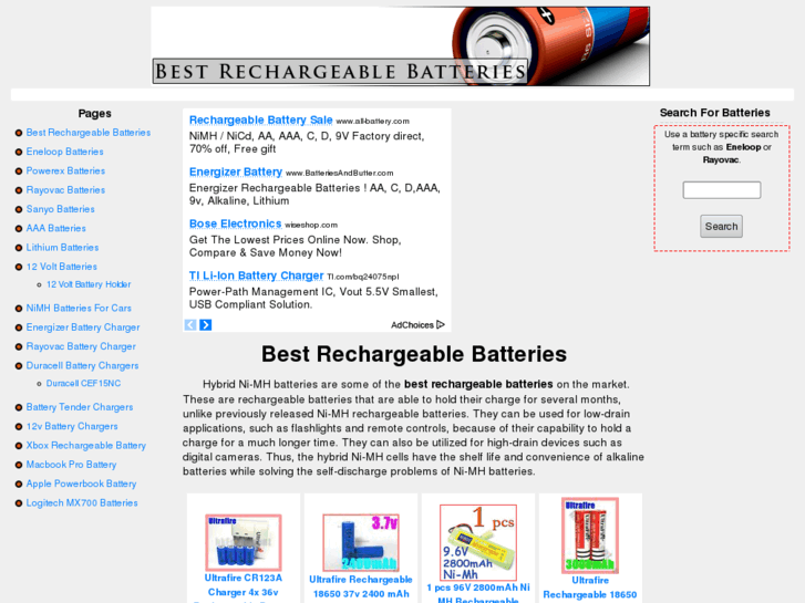 www.bestrechargeablebatteries.net