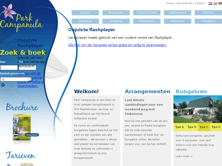 www.bungalowpark-campanula.nl