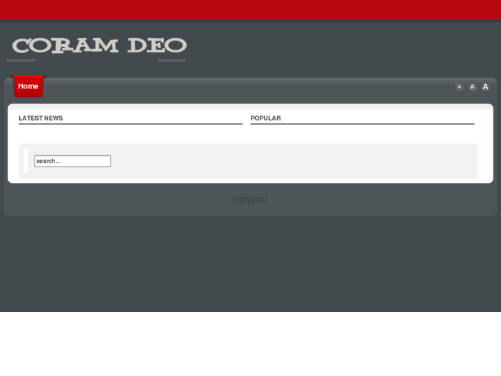 www.coram-deo.com