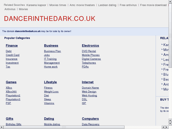 www.dancerinthedark.co.uk