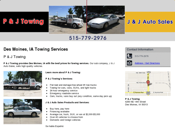 www.desmoinestowingandusedcars.com