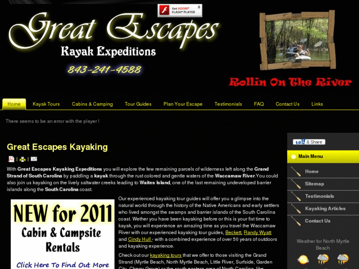 www.greatescapeskayak.com