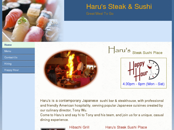 www.harussteaksushi.com