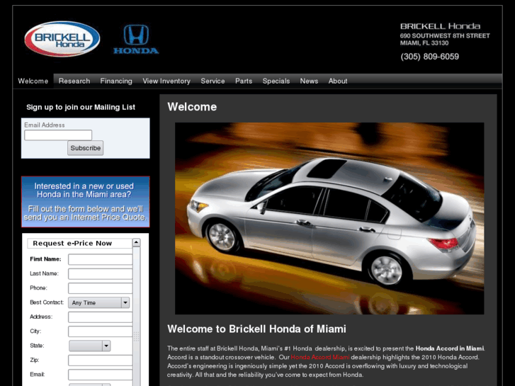 www.hondaaccordmiami.net