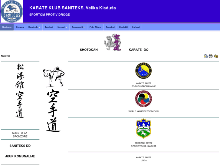 www.karate-saniteks.com