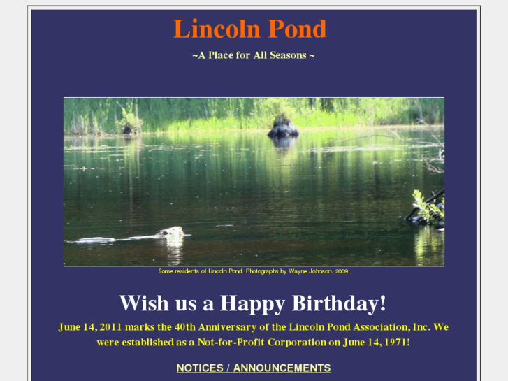 www.lincolnpond.org