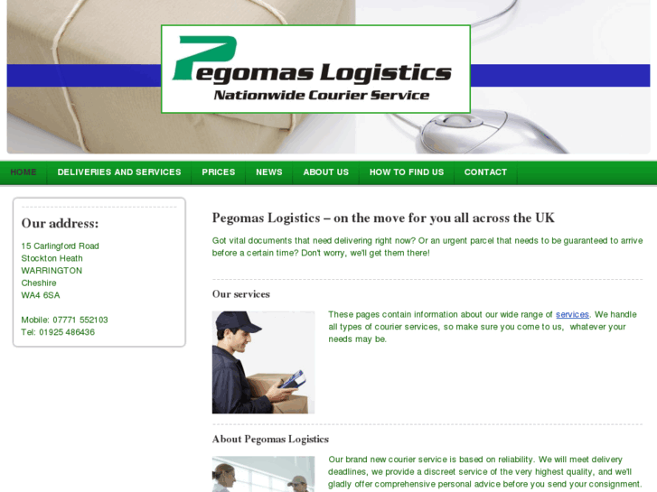 www.pegomaslogistics.com