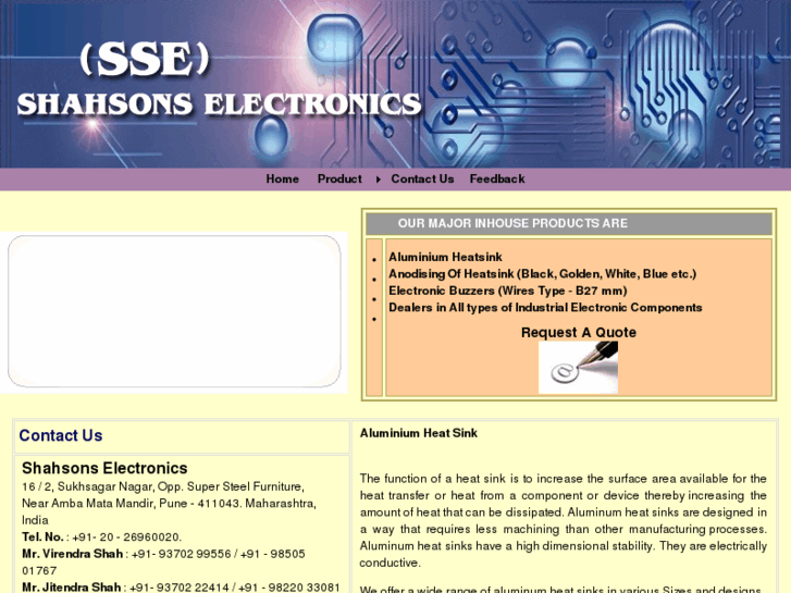 www.shahsonselectronics.com