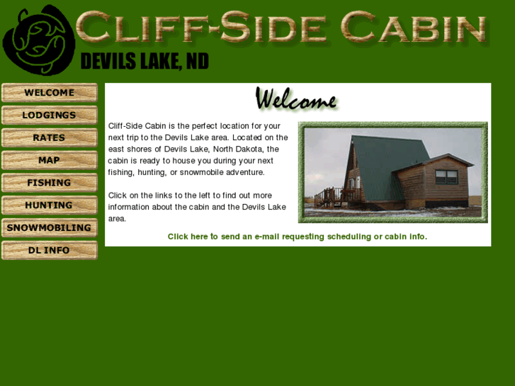 www.cliffsidecabinnd.com