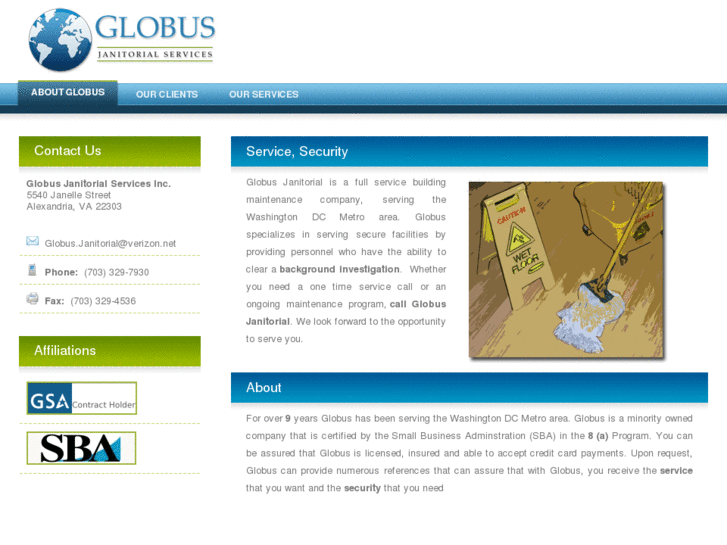 www.globusjanitorial.com