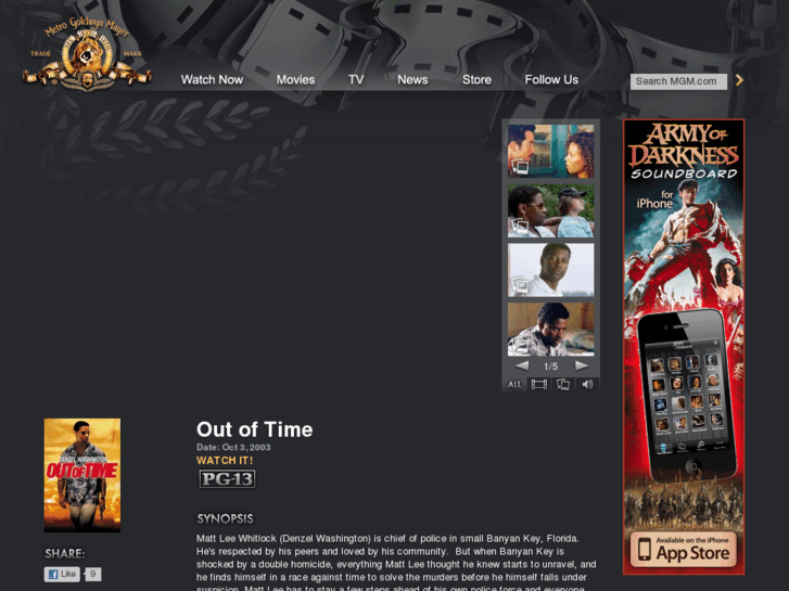 www.outoftimemovie.com