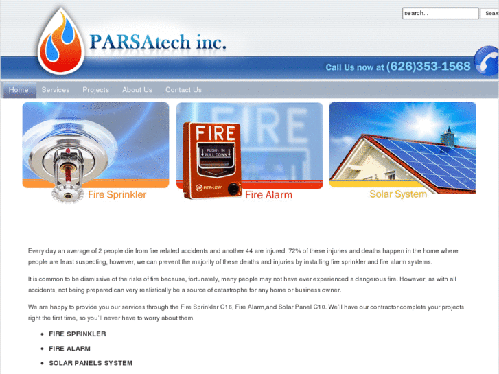 www.parsafireprotectionservices.com