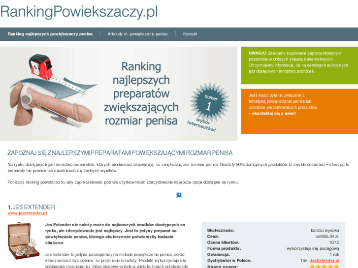 www.rankingpowiekszaczy.pl