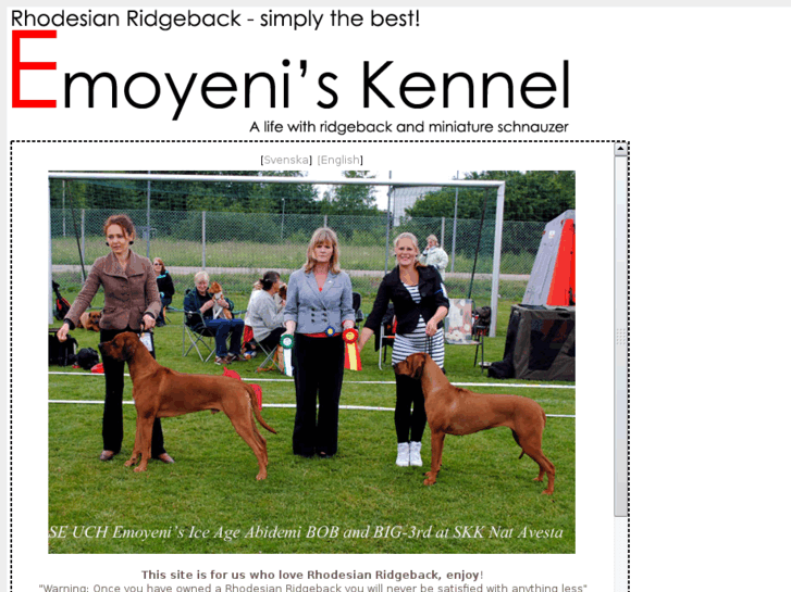 www.rhodesian-ridgeback.nu