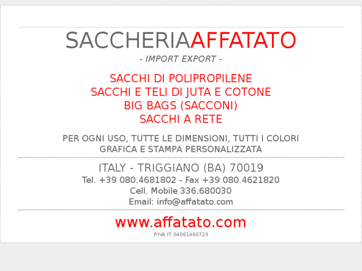 www.saccheria.com