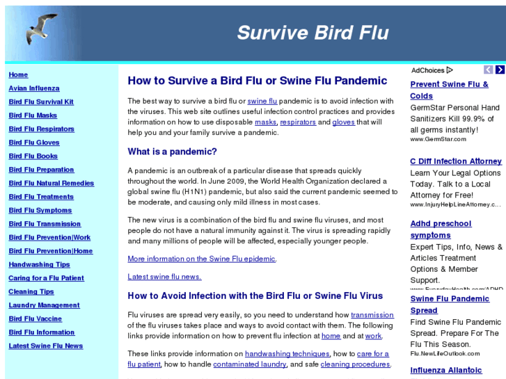www.survive-bird-flu.com
